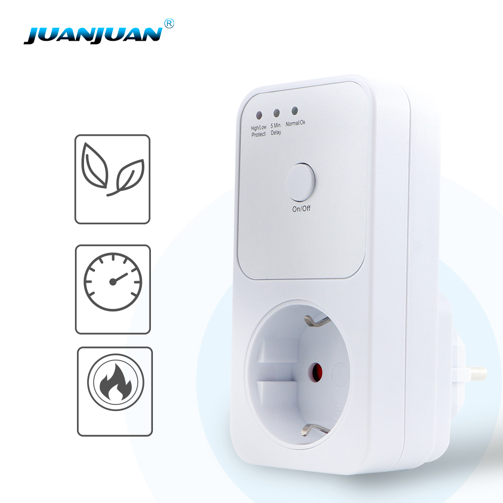 Outdoor Power Timer - Digital Automatic Voltage Protector Socket 220V