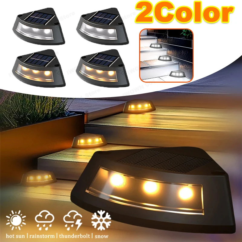 Outdoor Power Outlet Solar - Solar Powered Step Lights Outdoor Garden