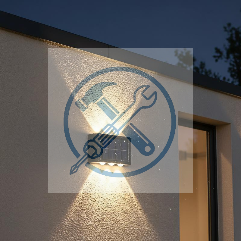 Outdoor Powerwall - Solar Wall Lamp Outdoor Waterproof Solar