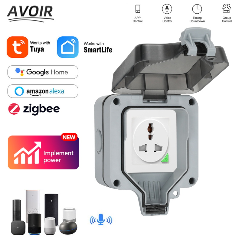 Outdoor Power Timer - Avoir Wifi Smart Socket IP66 Waterproof