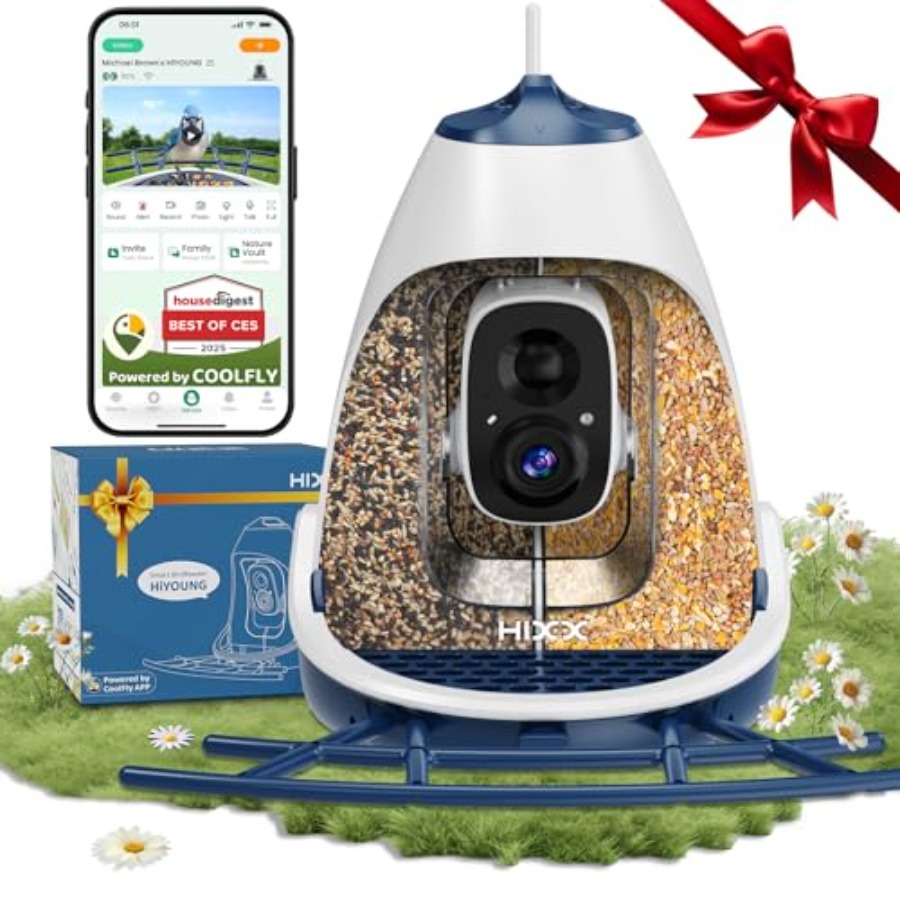 Power Outdoor - Outdoor smart bird feeder with solar