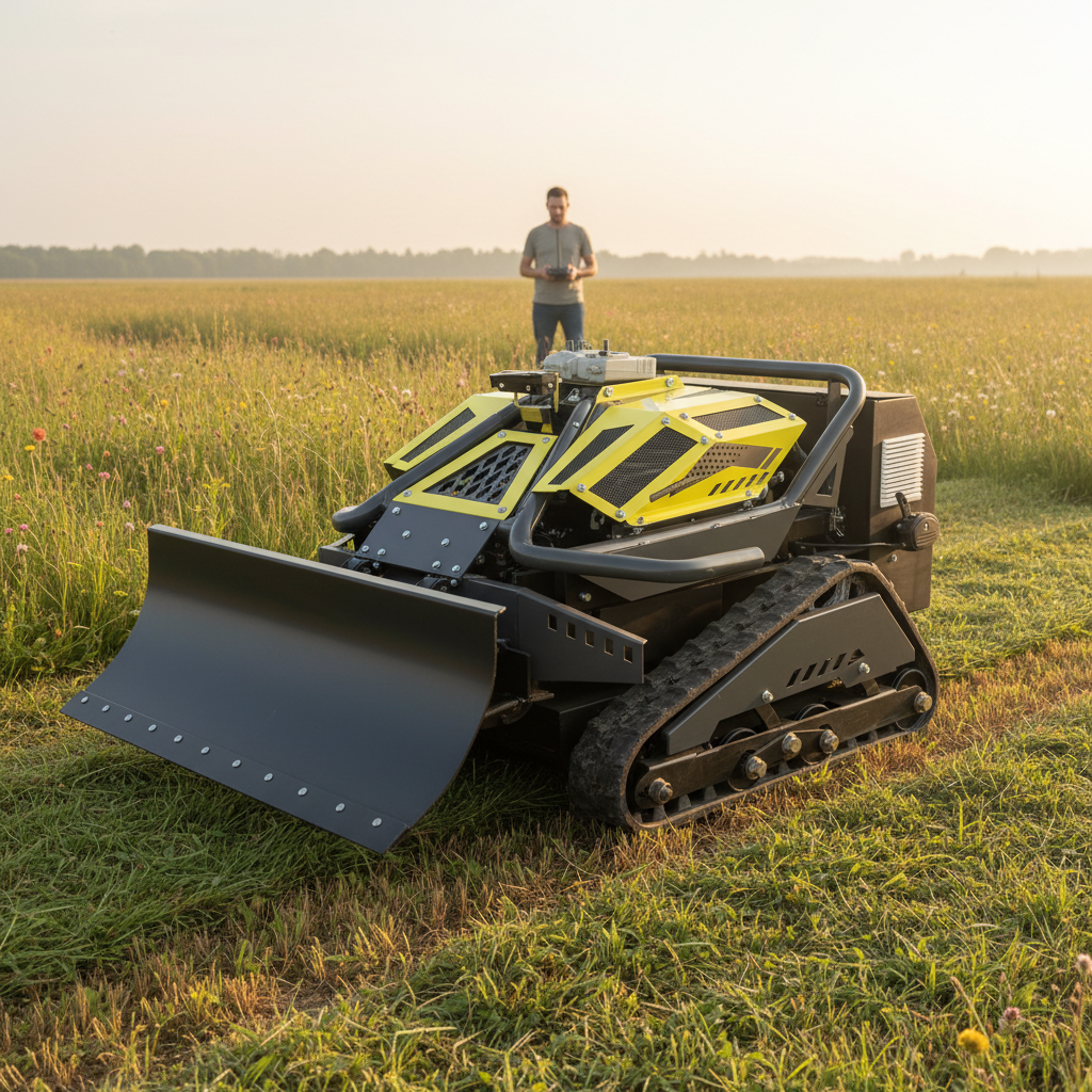 Lawn Mower Battery - Hot Sale Cordless Remote Control Lawn