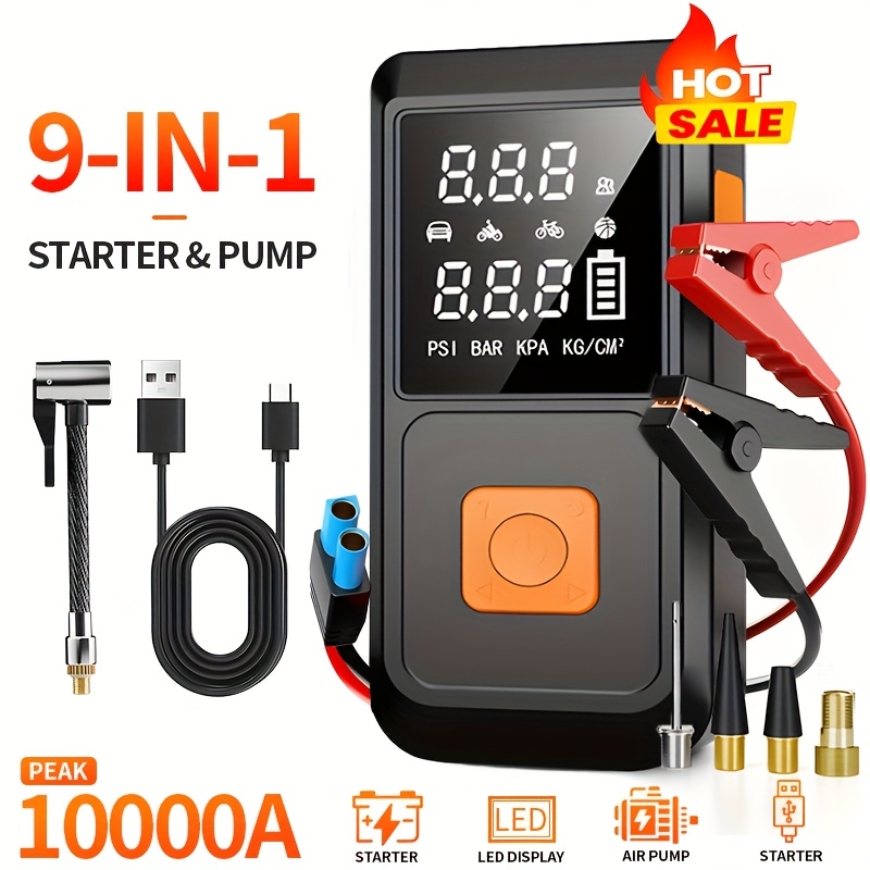 Outdoor Power For Christmas Lights - A Portable Car Emergency Start Power
