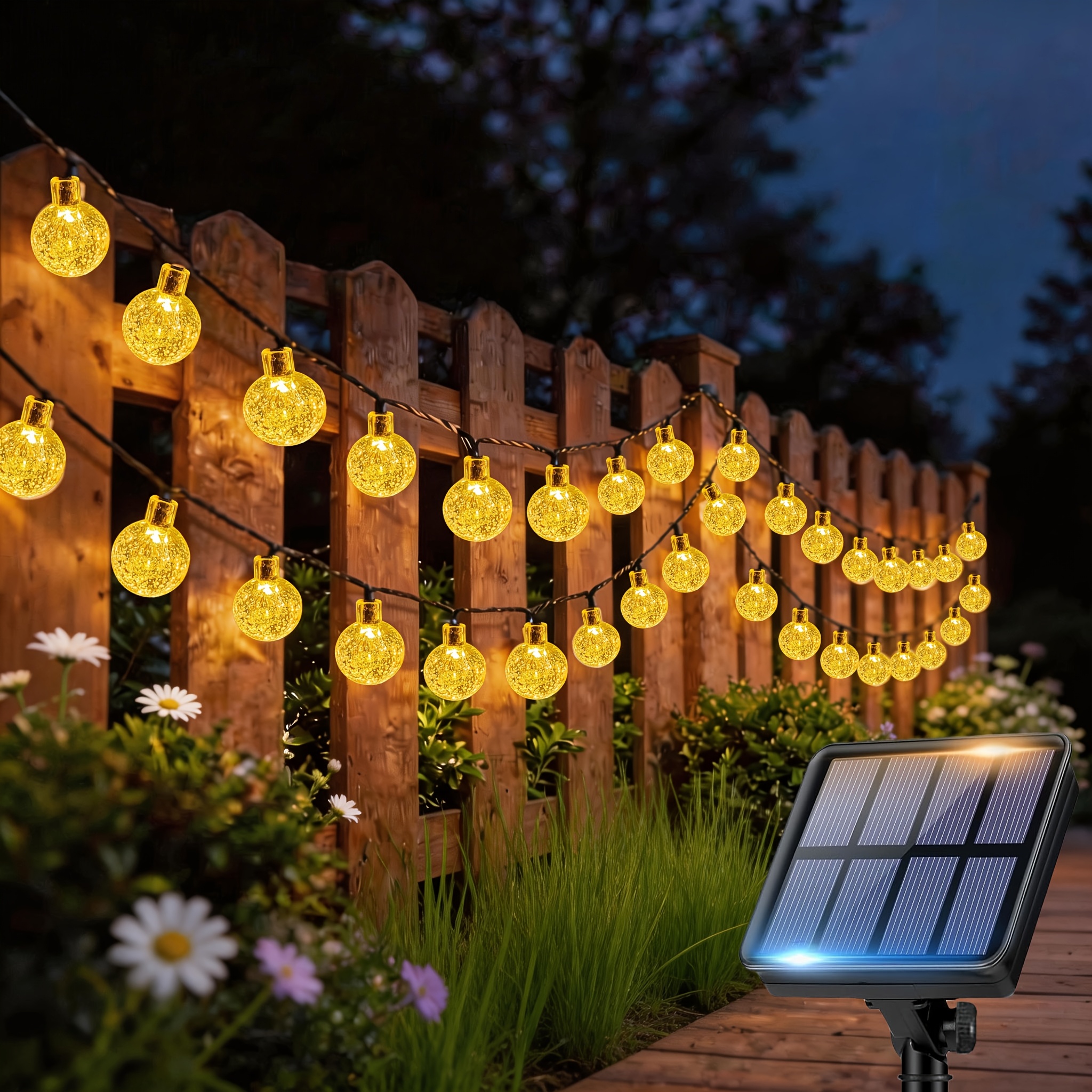 Solar String Lights Outdoor, S - Outdoor Power For Wedding 리뷰 및 가격