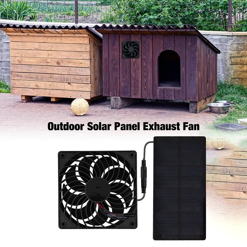 12cm Solar Panel Powered Exhau - Outdoor Power Vent 리뷰 및 가격