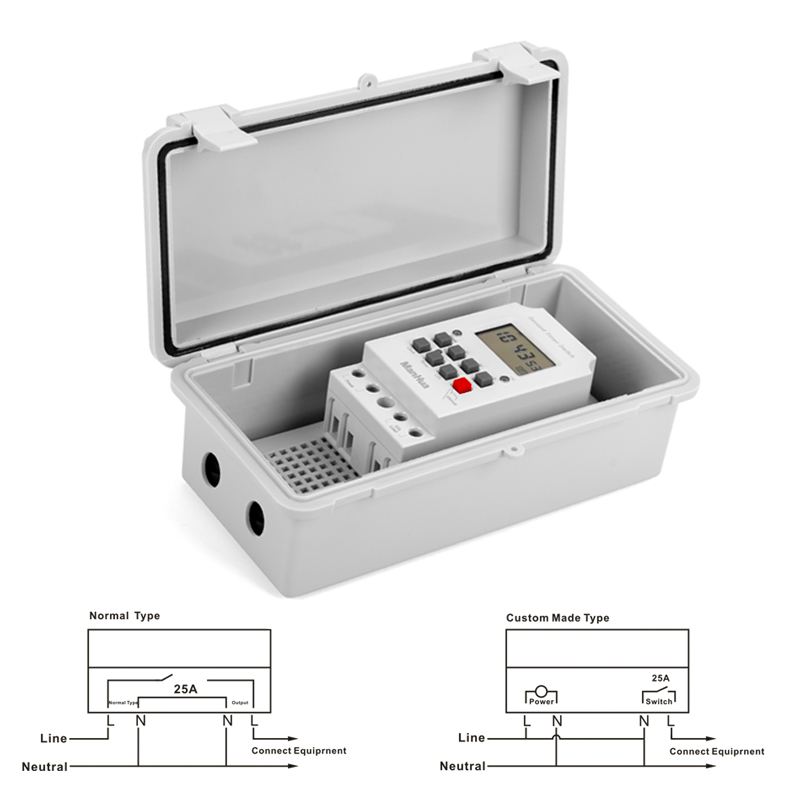 ManHua 220VAC 30A MT316SE-B Ra - Outdoor Power Timer 리뷰 및 가격