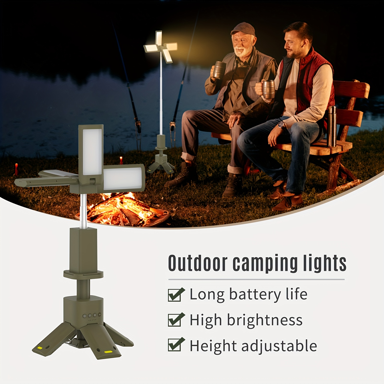 Camping Lantern, 14000mAh Rech - Power Outdoor 리뷰 및 가격