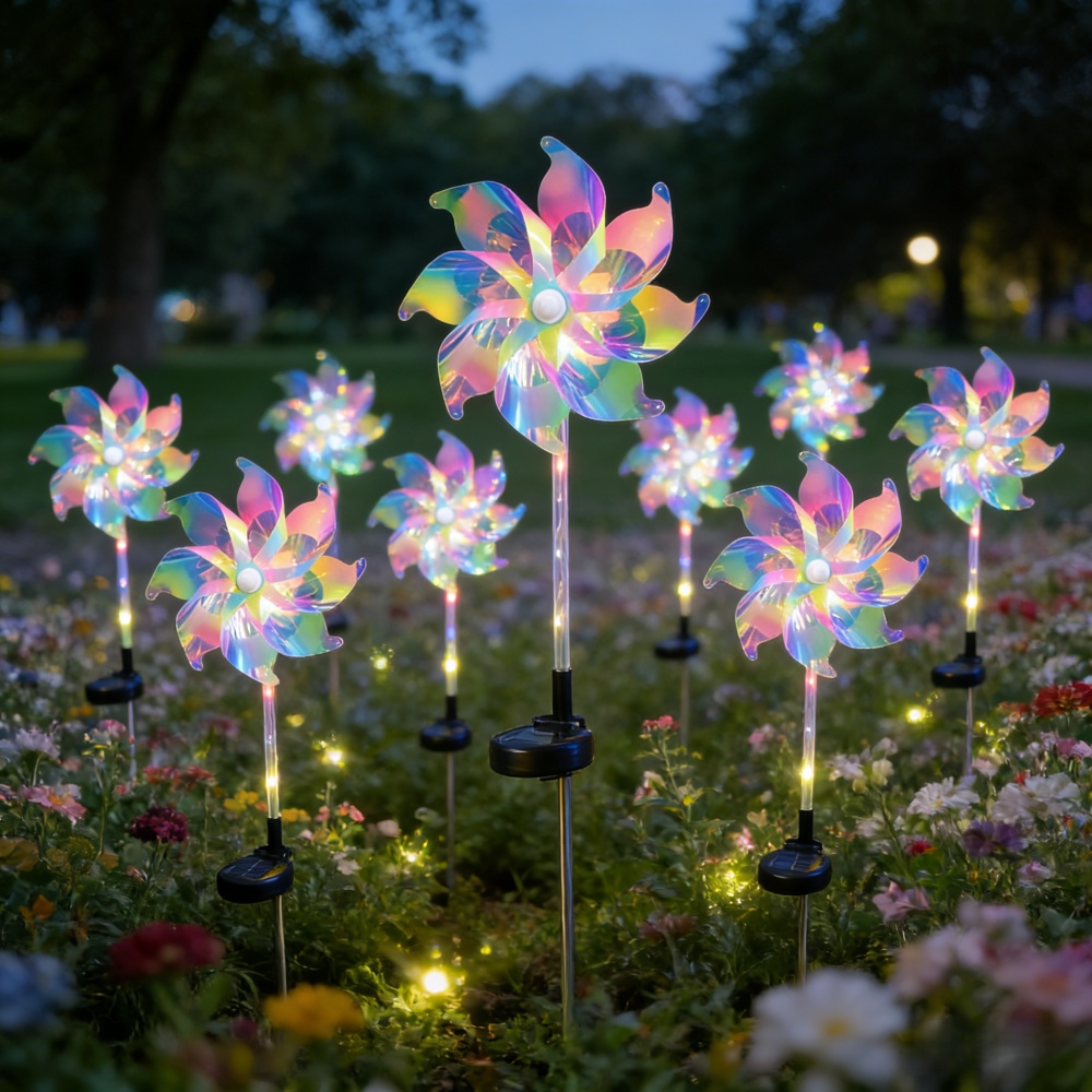 2PC Solar Powered Colorful Win - Outdoor Power For Wedding 리뷰 및 가격