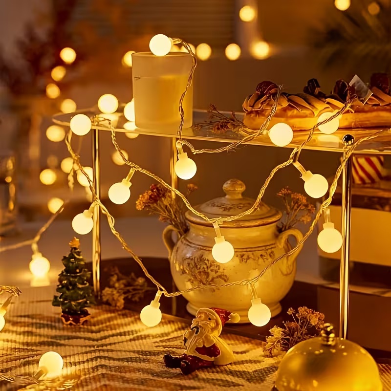 10M USB/Battery Power Ball LED - Outdoor Power For Wedding 리뷰 및 가격