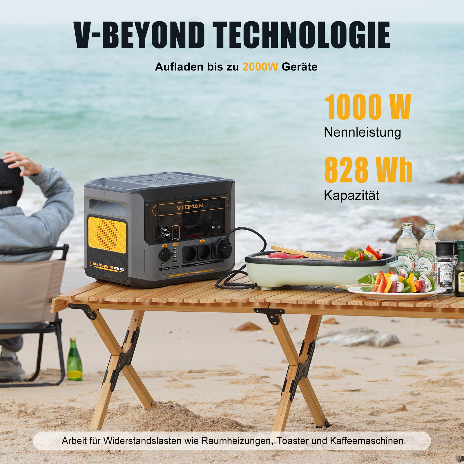 VTOMAN FlashSpeed 1000 Portabl - Outdoor Powerwall 리뷰 및 가격