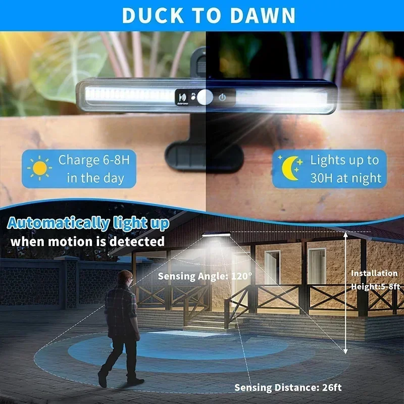 Clip On Solar Motion Lights Ou - Power Outdoor 리뷰 및 가격