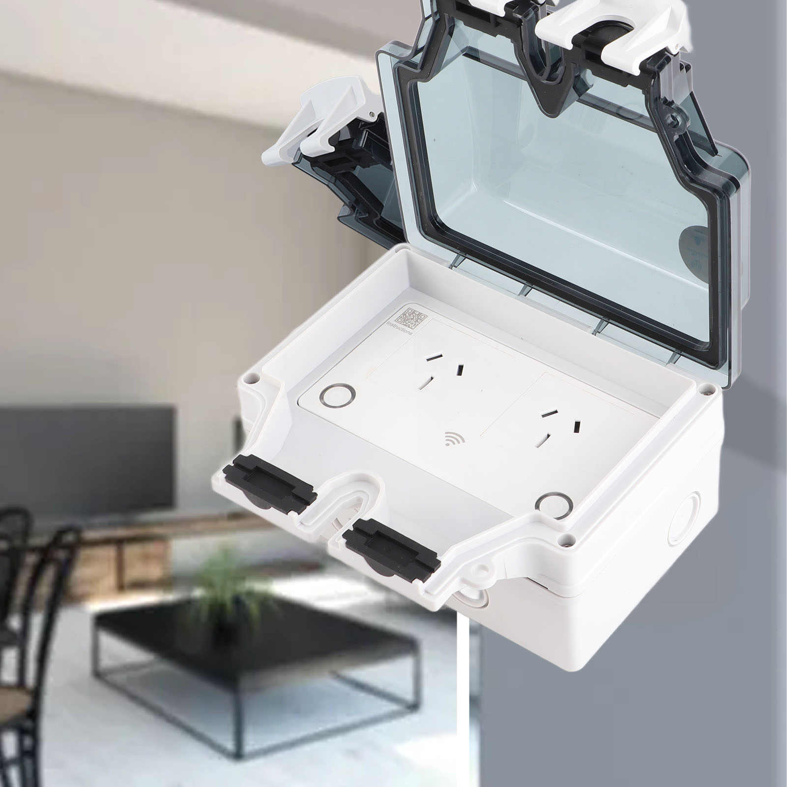 Waterproof Socket WiFi Socket  - Outdoor Power Hub 리뷰 및 가격