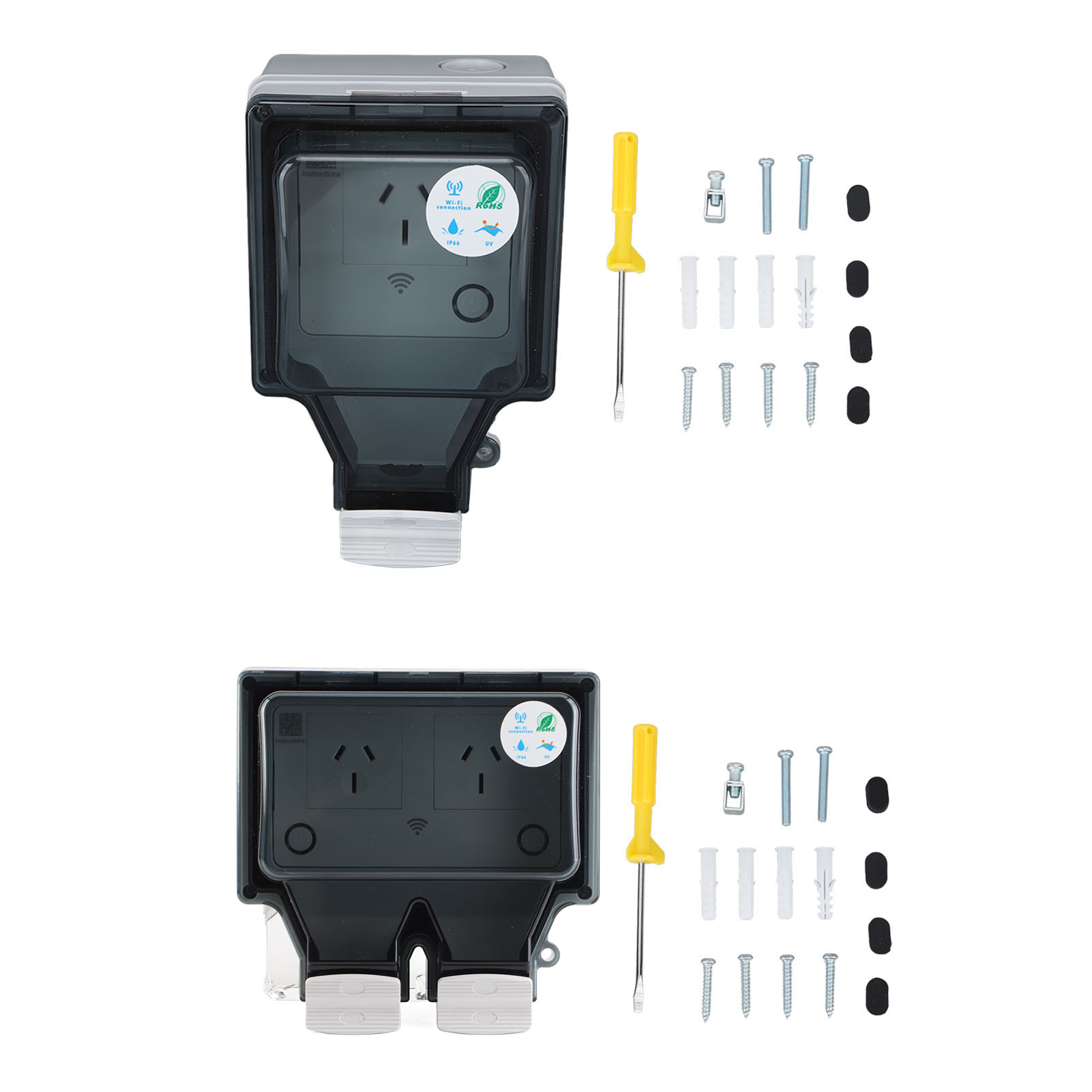 Waterproof Socket WiFi Socket  - Outdoor Power Hub 리뷰 및 가격