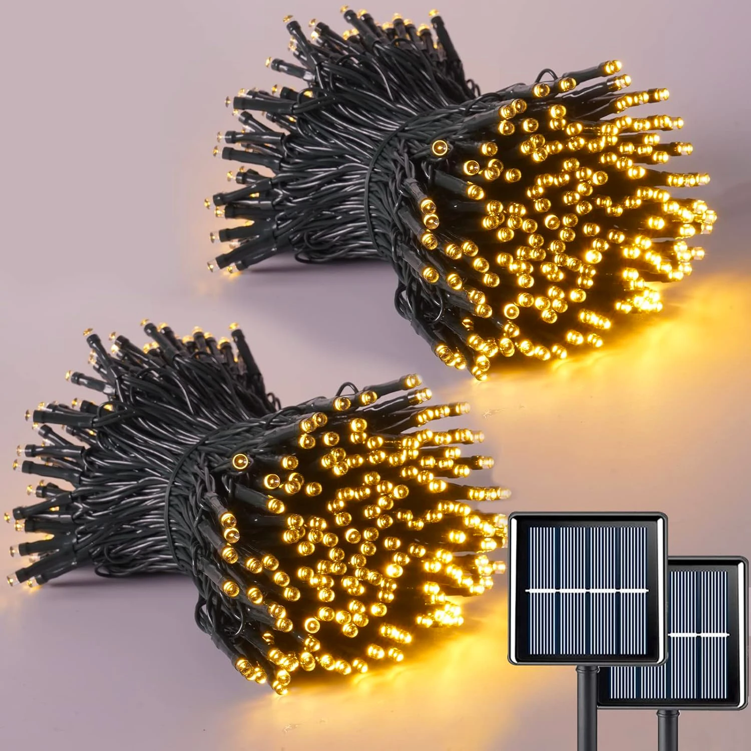 LED Solar Light String 8 Funct - Outdoor Power Outlet Solar 리뷰 및 가격