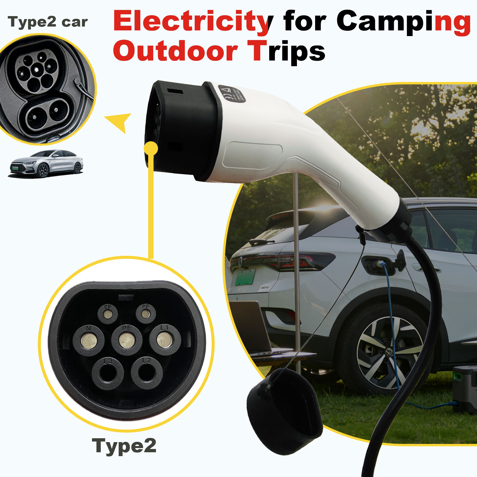 Type2 V2L Discharge Adapter 16 - Outdoor Power Hub 리뷰 및 가격