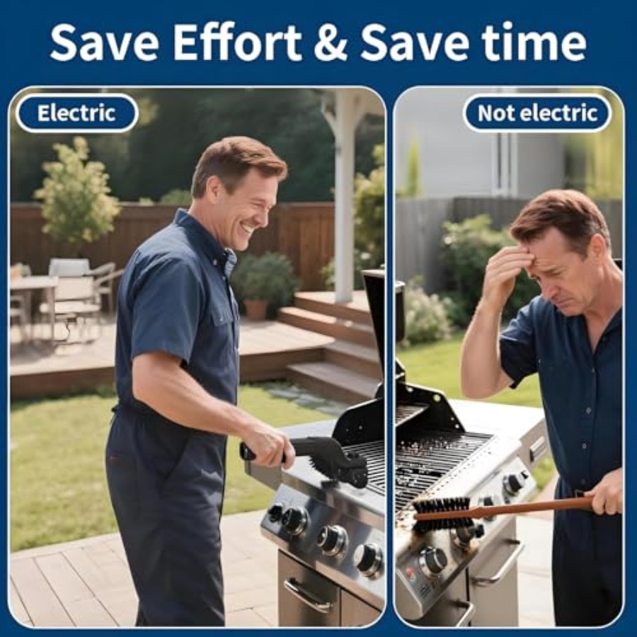 Electric Grill Brush Rechargea - Outdoor Power Grill 리뷰 및 가격