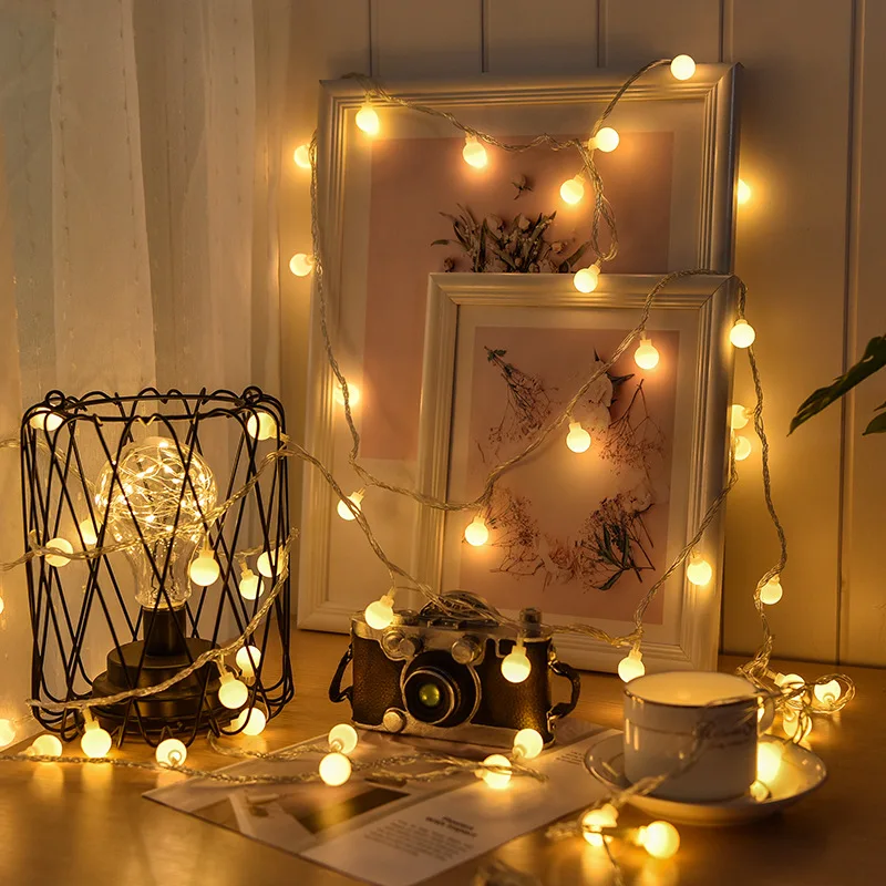 10M USB/Battery Power Ball LED - Outdoor Power For Christmas Lights 리뷰 및 가격