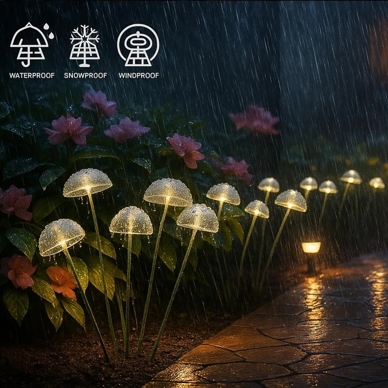 6LEDS Solar Mushroom Ambient L - Outdoor Power Outlet Solar 리뷰 및 가격
