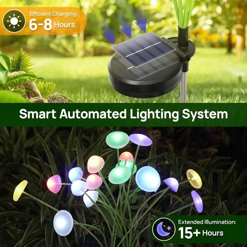 6LEDS Solar Mushroom Ambient L - Outdoor Power Outlet Solar 리뷰 및 가격