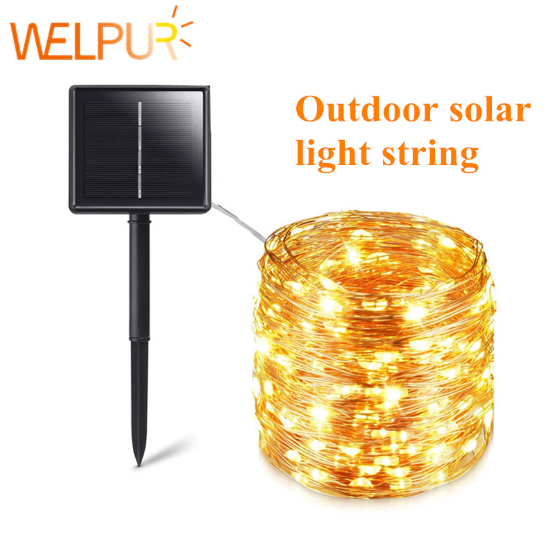 Solar String Fairy Lights 12m  - Outdoor Power For Christmas Lights 리뷰 및 가격