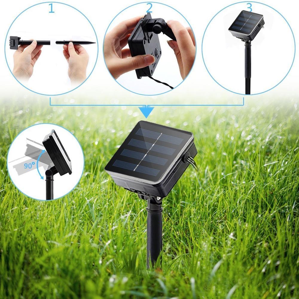 22M 200LED Solar Powered Fairy - Outdoor Power For Christmas Lights 리뷰 및 가격