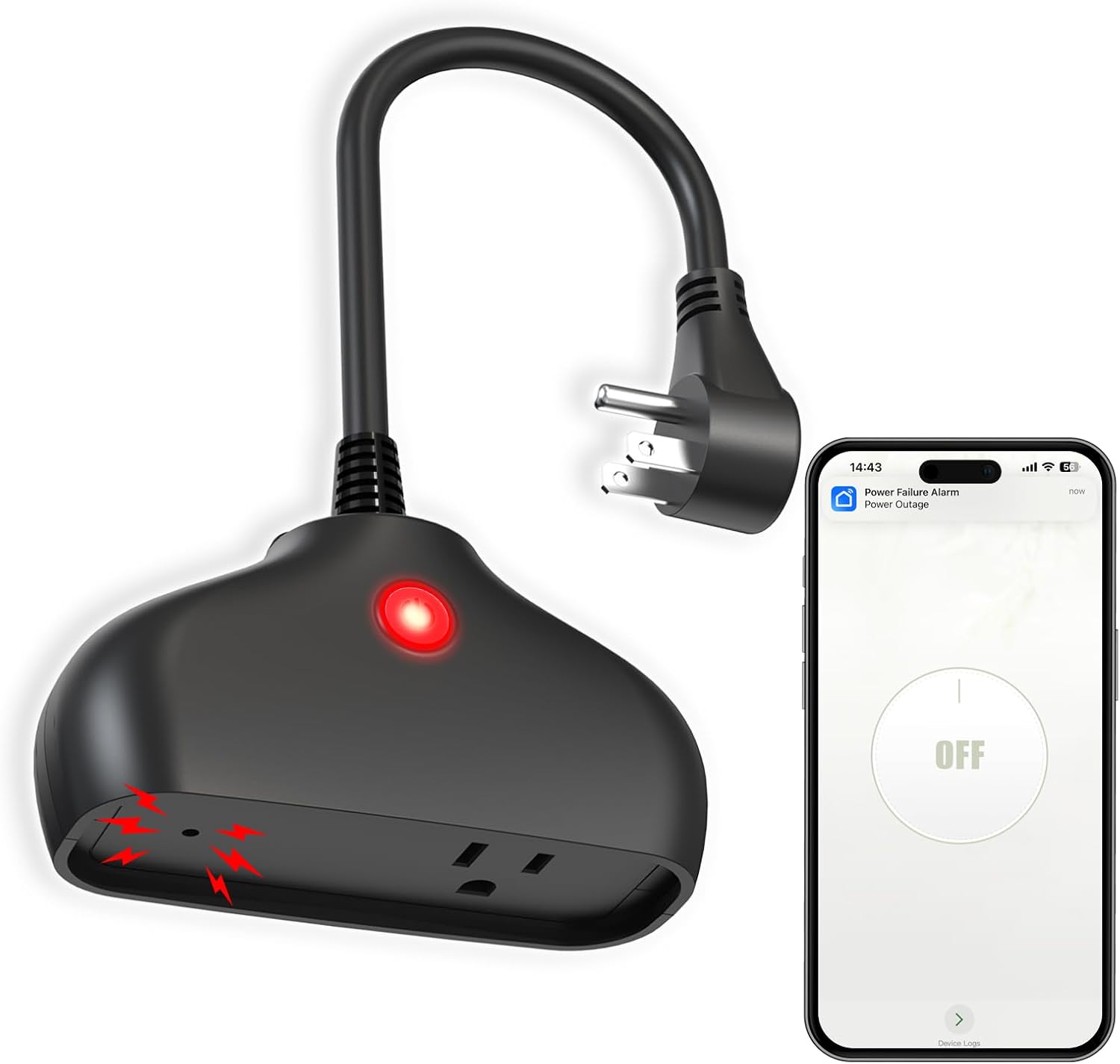 WiFi Power Failure Alarm, Smar - Outdoor Power Failure Alarm 리뷰 및 가격