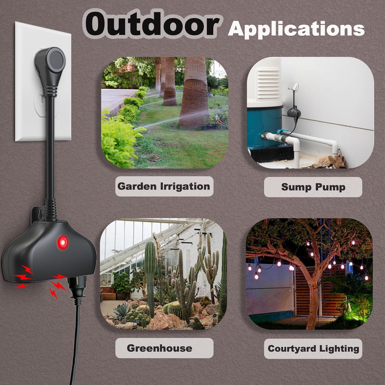 WiFi Power Failure Alarm, Smar - Outdoor Power Failure Alarm 리뷰 및 가격
