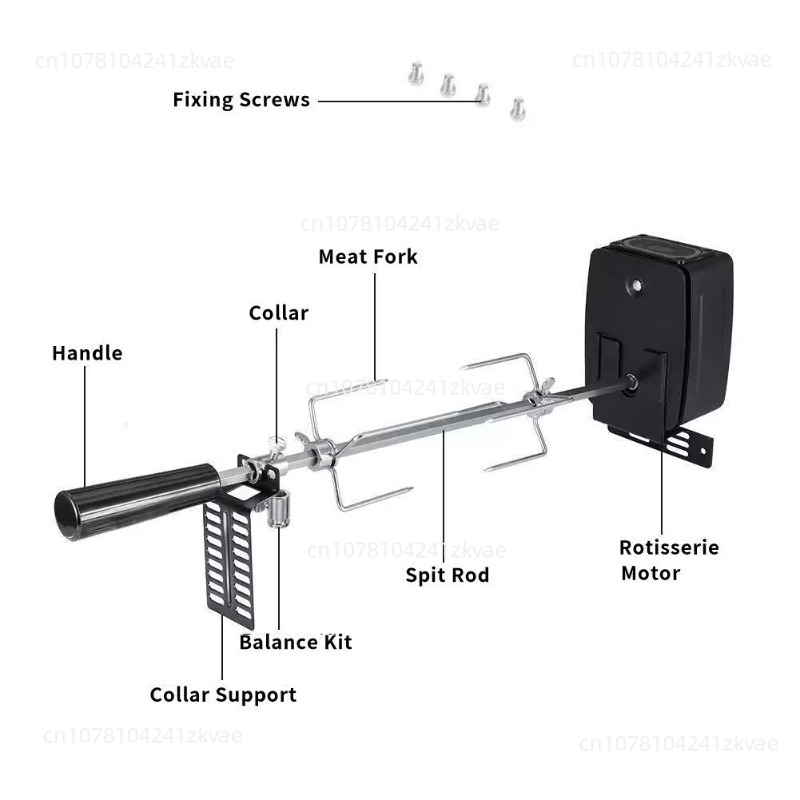 Battery-Powered Electric Rotis - Outdoor Power Grill 리뷰 및 가격