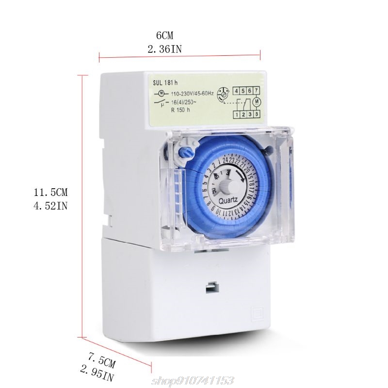 SUL181H Mechanical Timer 220V  - Outdoor Power Timer 리뷰 및 가격