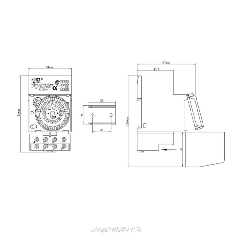 SUL181H Mechanical Timer 220V  - Outdoor Power Timer 리뷰 및 가격