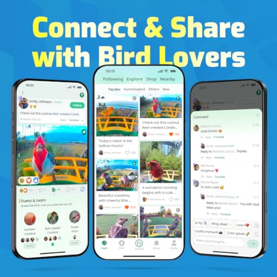 Outdoor smart bird feeder with - Power Outdoor 리뷰 및 가격