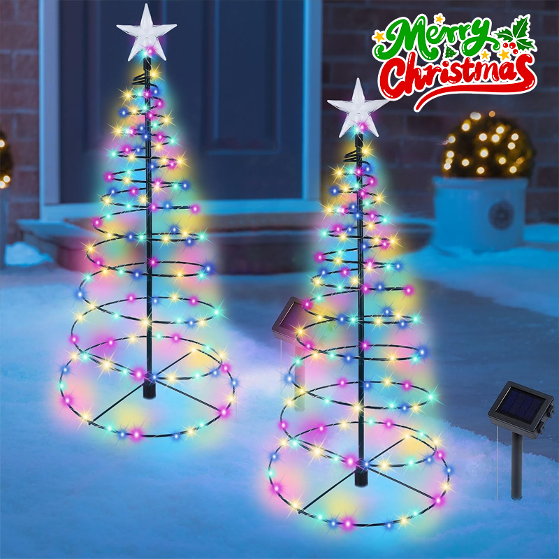 Solar Powered Christmas Tree L - Outdoor Power For Christmas Lights 리뷰 및 가격