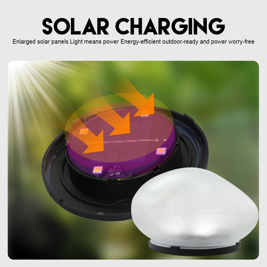 Solar Decorative Lamp Frosted  - Outdoor Power Outlet Solar 리뷰 및 가격