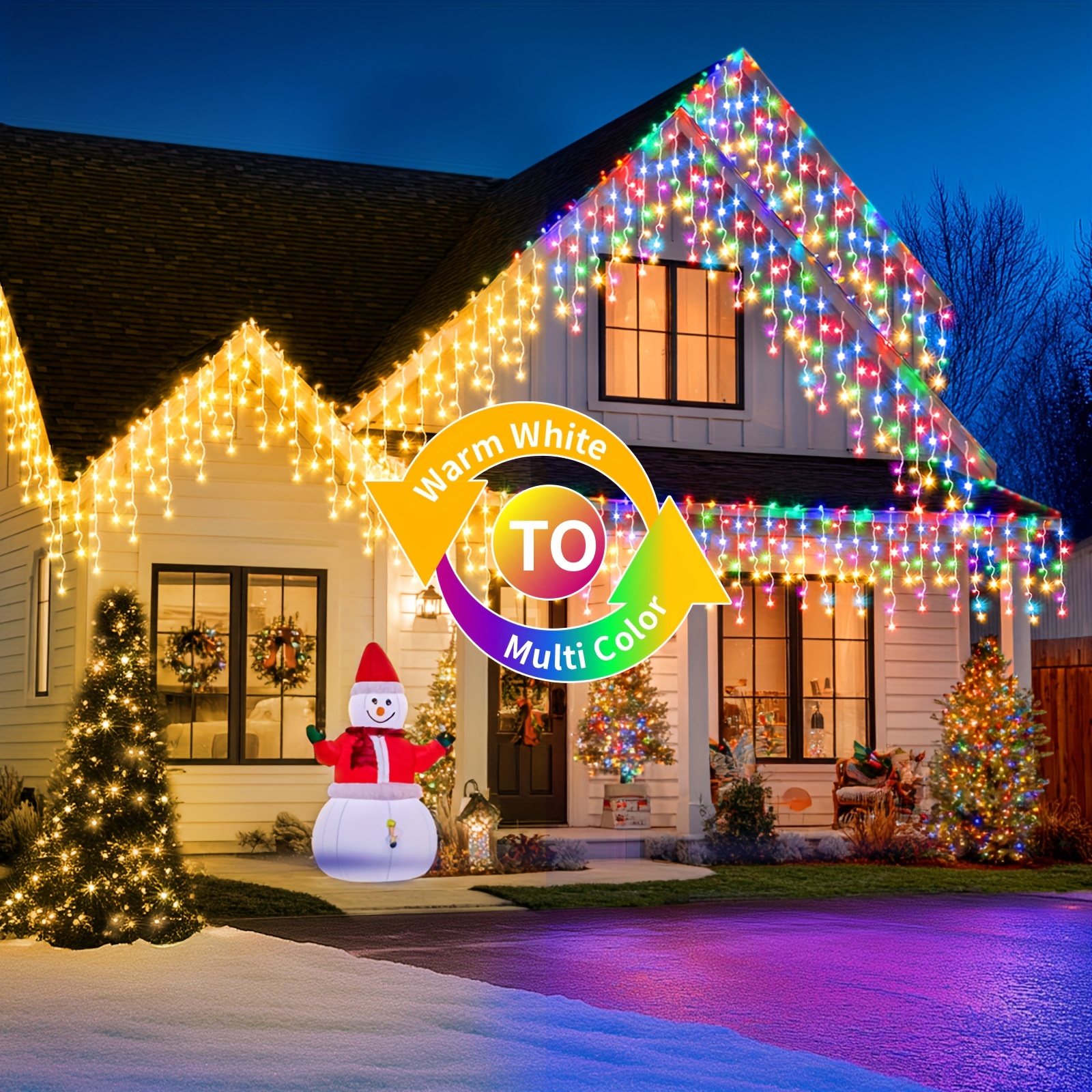 Solar-Powered Outdoor Icicle L - Outdoor Power Timer 리뷰 및 가격