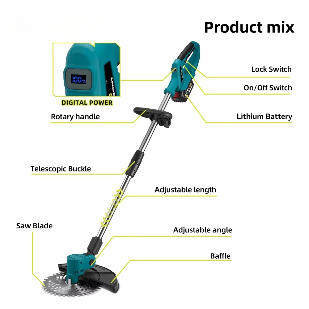 4000W Electric Lawn Mower for  - Lawn Mower Battery 리뷰 및 가격