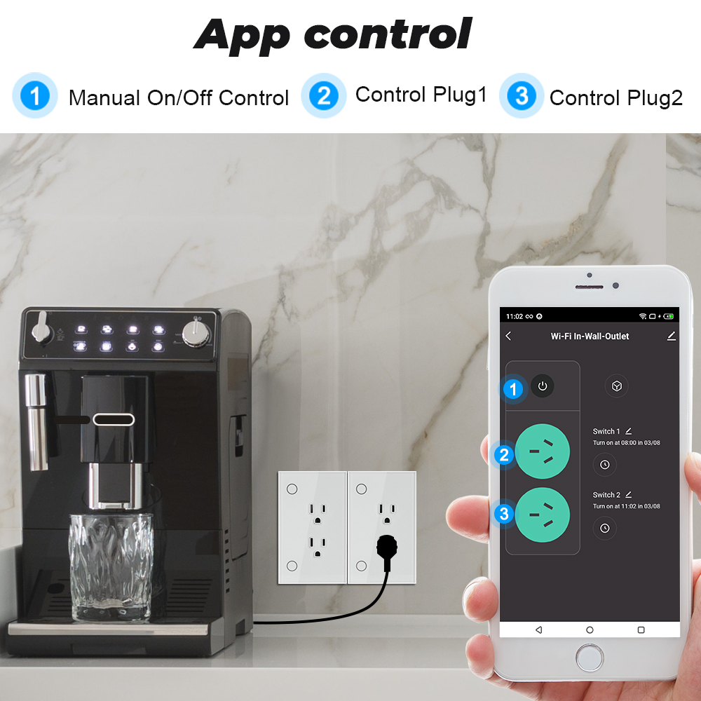 16A Tuya Wifi Socket Us Plug O - Outdoor Power Hub 리뷰 및 가격