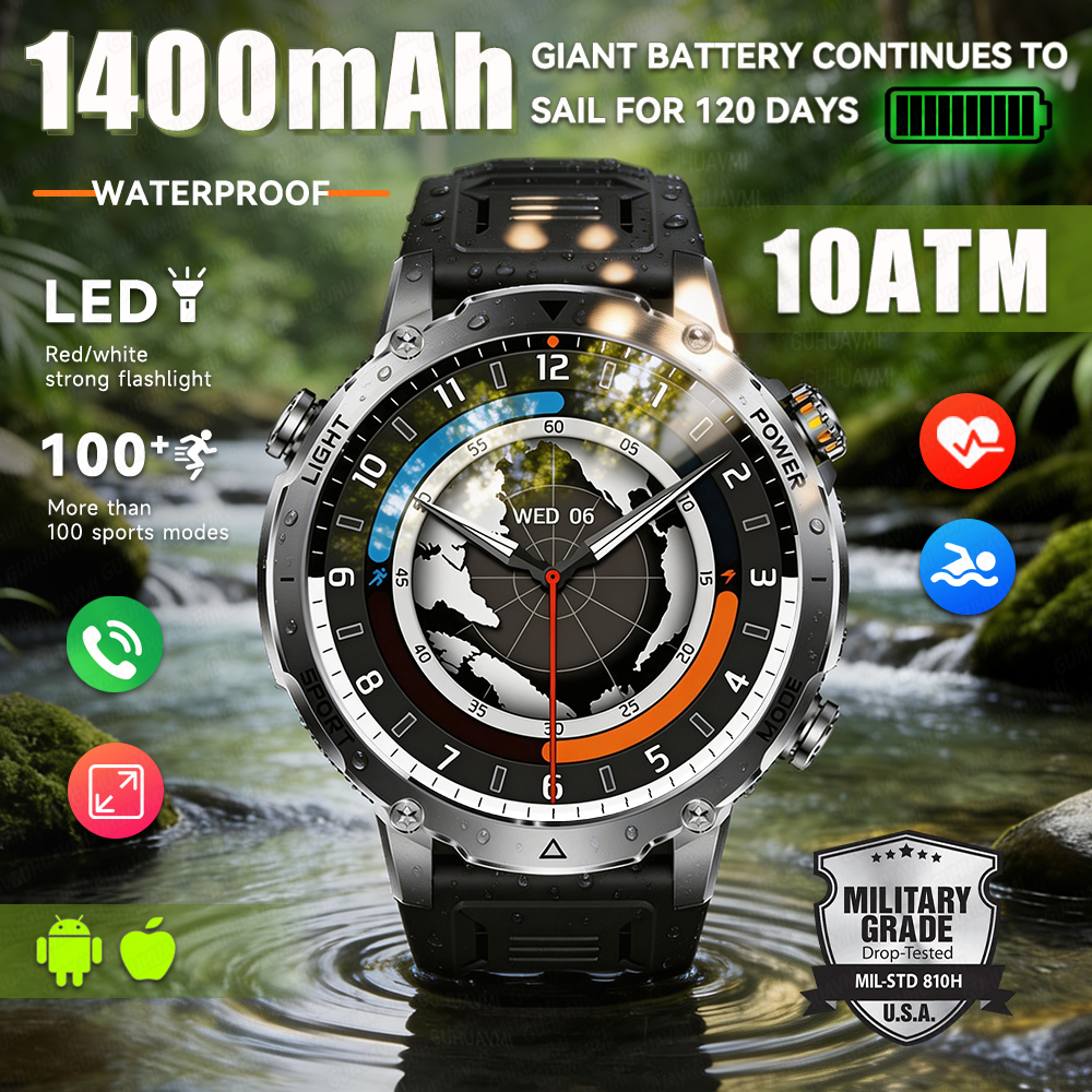 2026 New Military Smart Watch  - Outdoor Power Lead 리뷰 및 가격