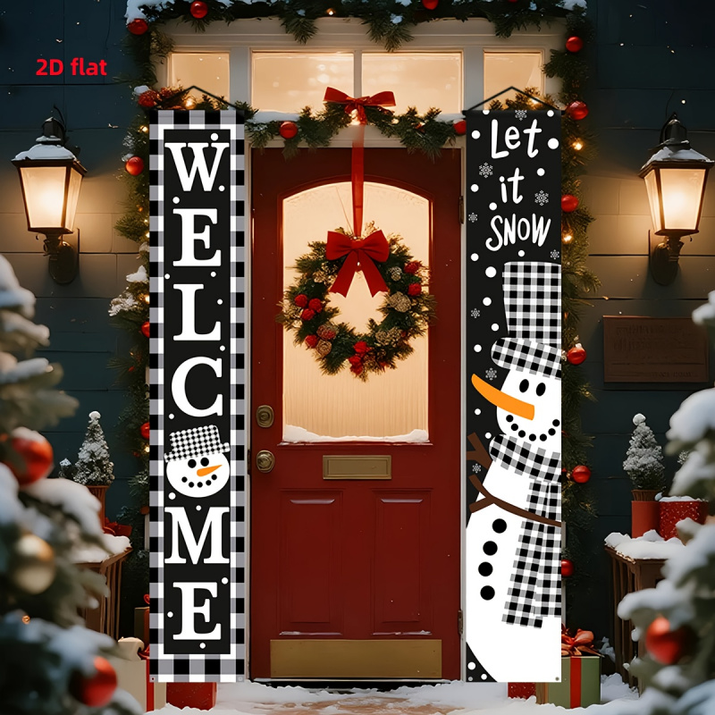 1pc2D flat, Christmas decorati - Outdoor Power For Wedding 리뷰 및 가격