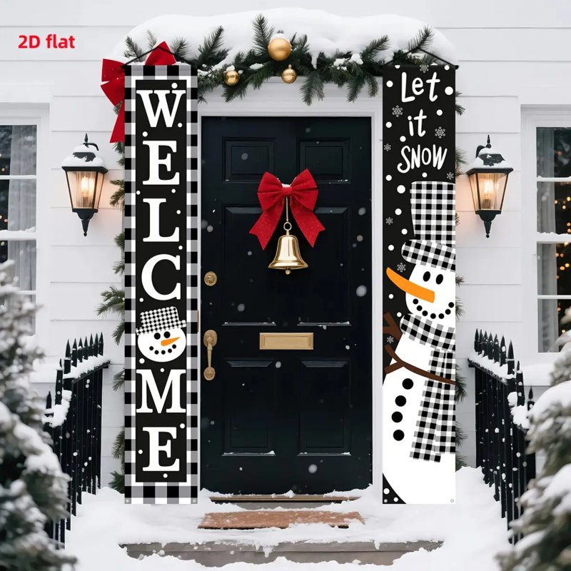 1pc2D flat, Christmas decorati - Outdoor Power For Wedding 리뷰 및 가격