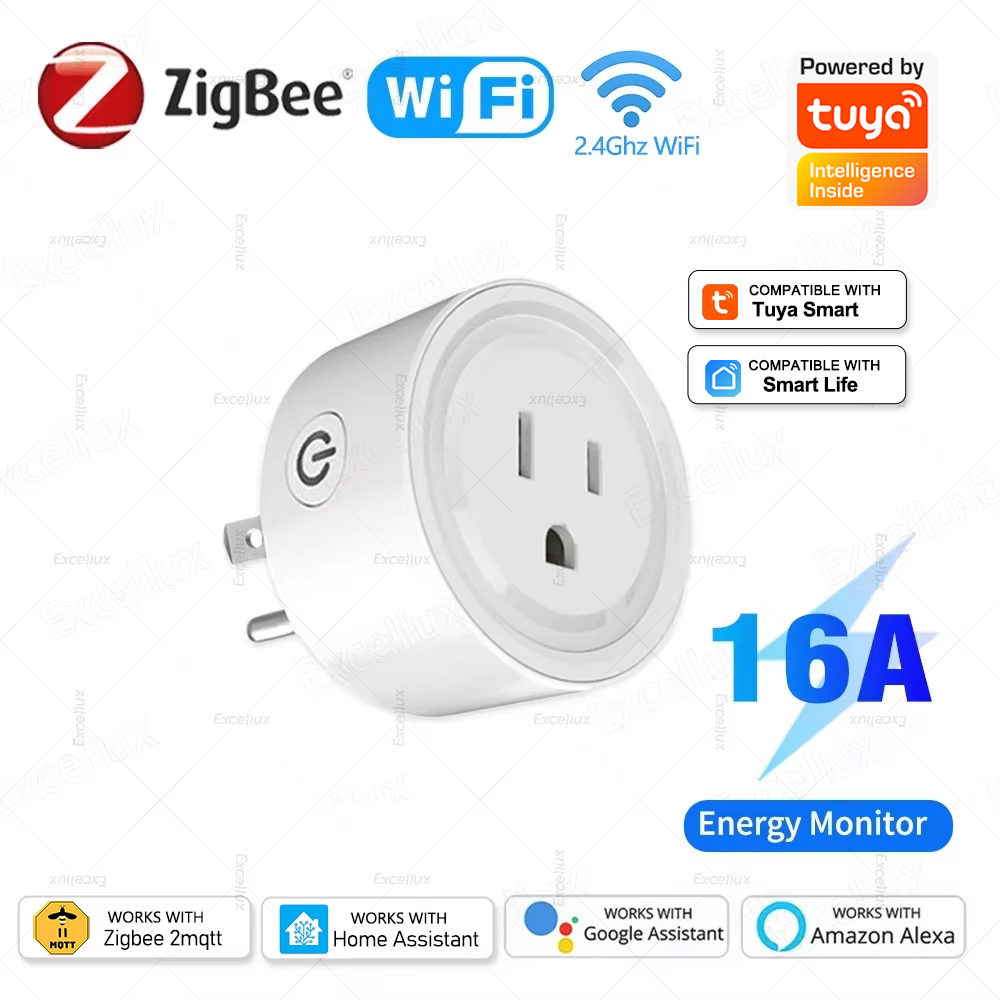 Tuya WiFi Or Zigbee Smart Sock - Outdoor Power Hub 리뷰 및 가격