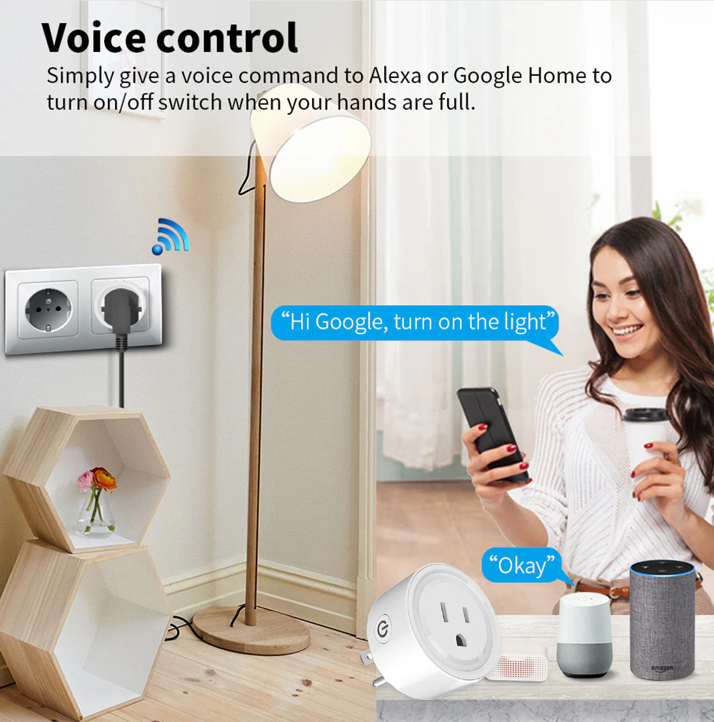 Tuya WiFi Or Zigbee Smart Sock - Outdoor Power Hub 리뷰 및 가격