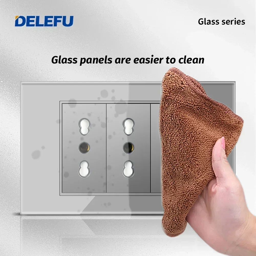 DELEFU Grey Tempered Glass Ita - Outdoor Power Hub 리뷰 및 가격