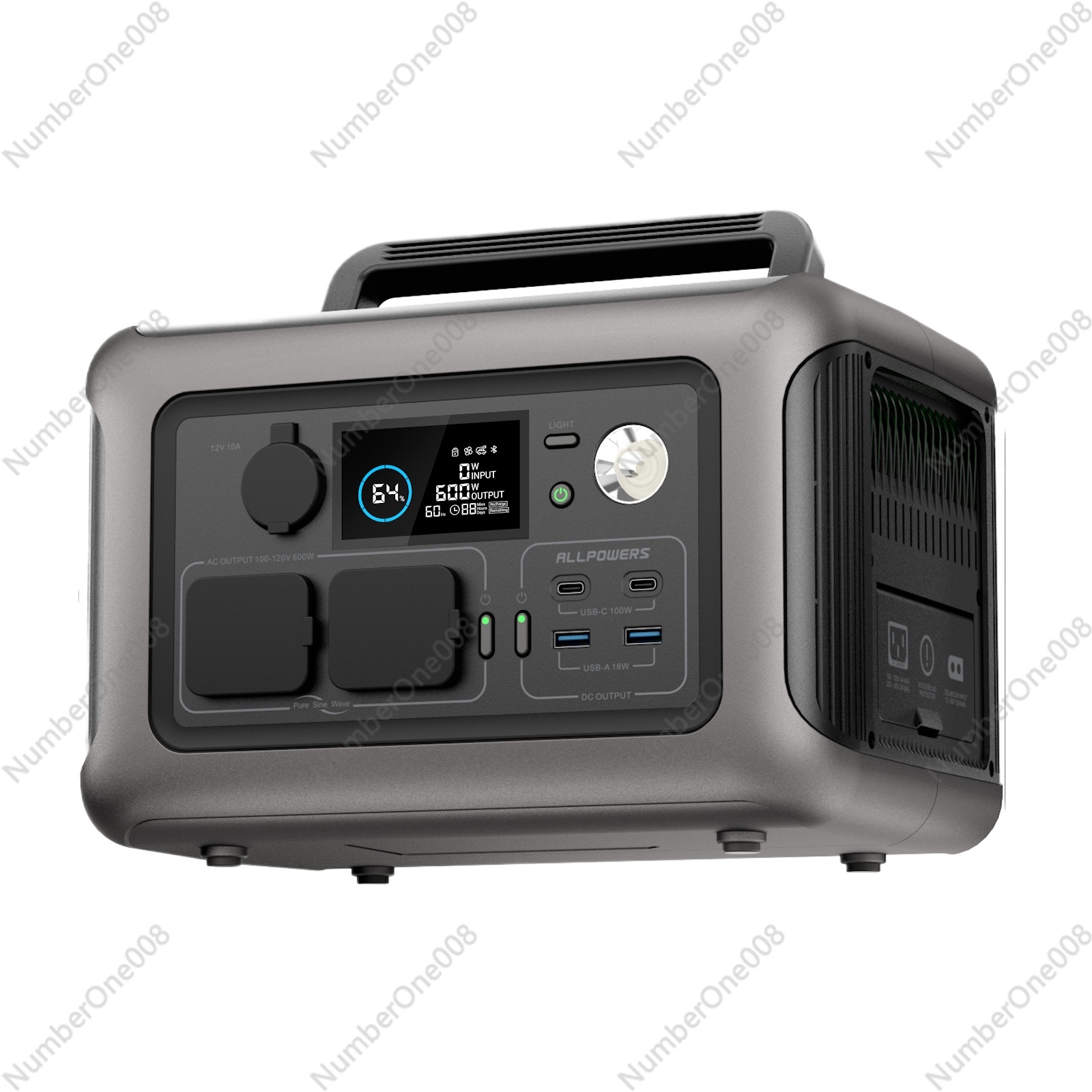 Portable Power Station 299Wh 6 - Outdoor Power Outlet Solar 리뷰 및 가격