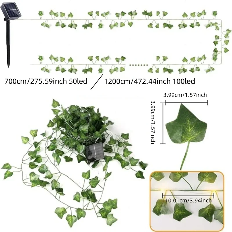 50/100 LED Solar Powered Artif - Outdoor Power For Wedding 리뷰 및 가격