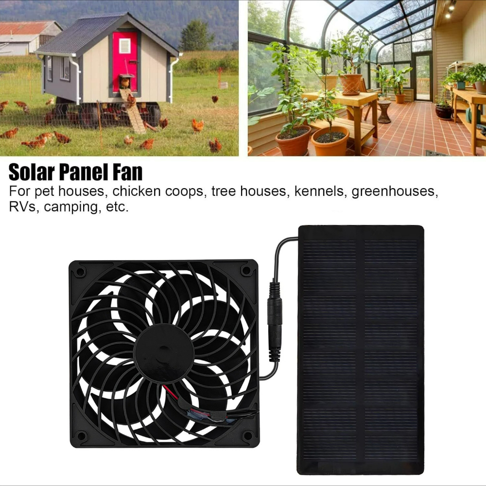 12cm Solar Exhaust Fan Waterpr - Outdoor Power Vent 리뷰 및 가격