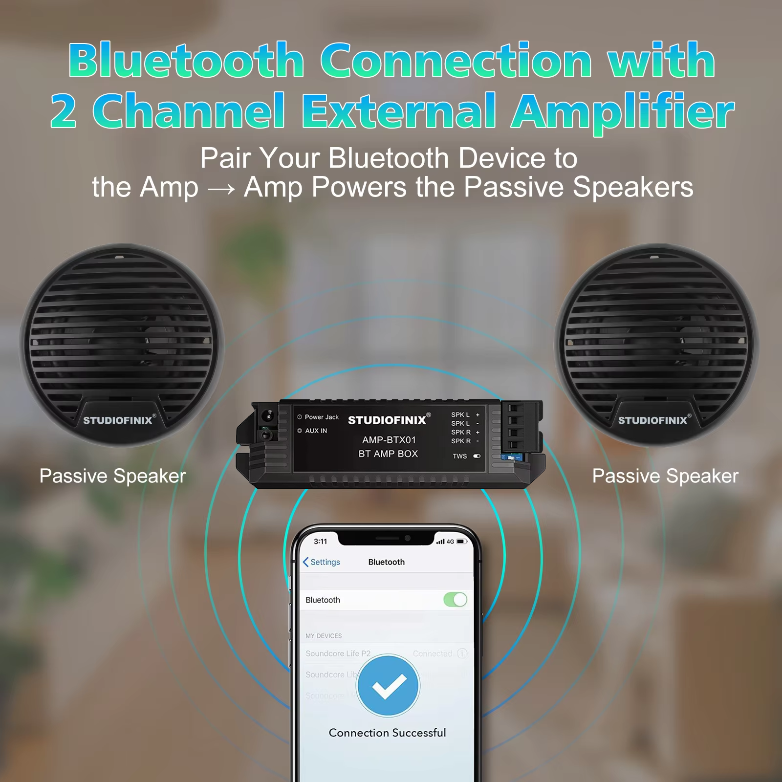 STUDIOFINIX 3'' 160W 2PCS Qual - Outdoor Power System Generic Delivery Accessories Package 리뷰 및 가격