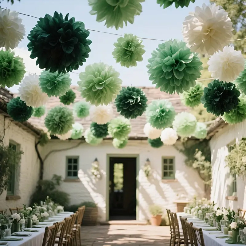 30 Pieces of Bohemian Style Gr - Outdoor Power For Wedding 리뷰 및 가격