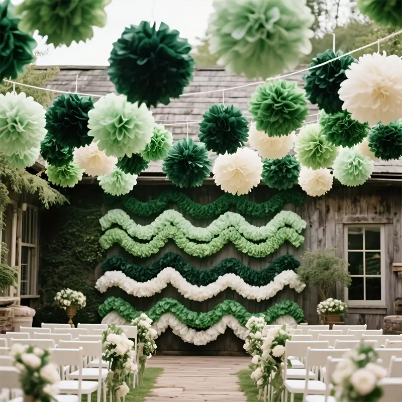 30 Pieces of Bohemian Style Gr - Outdoor Power For Wedding 리뷰 및 가격