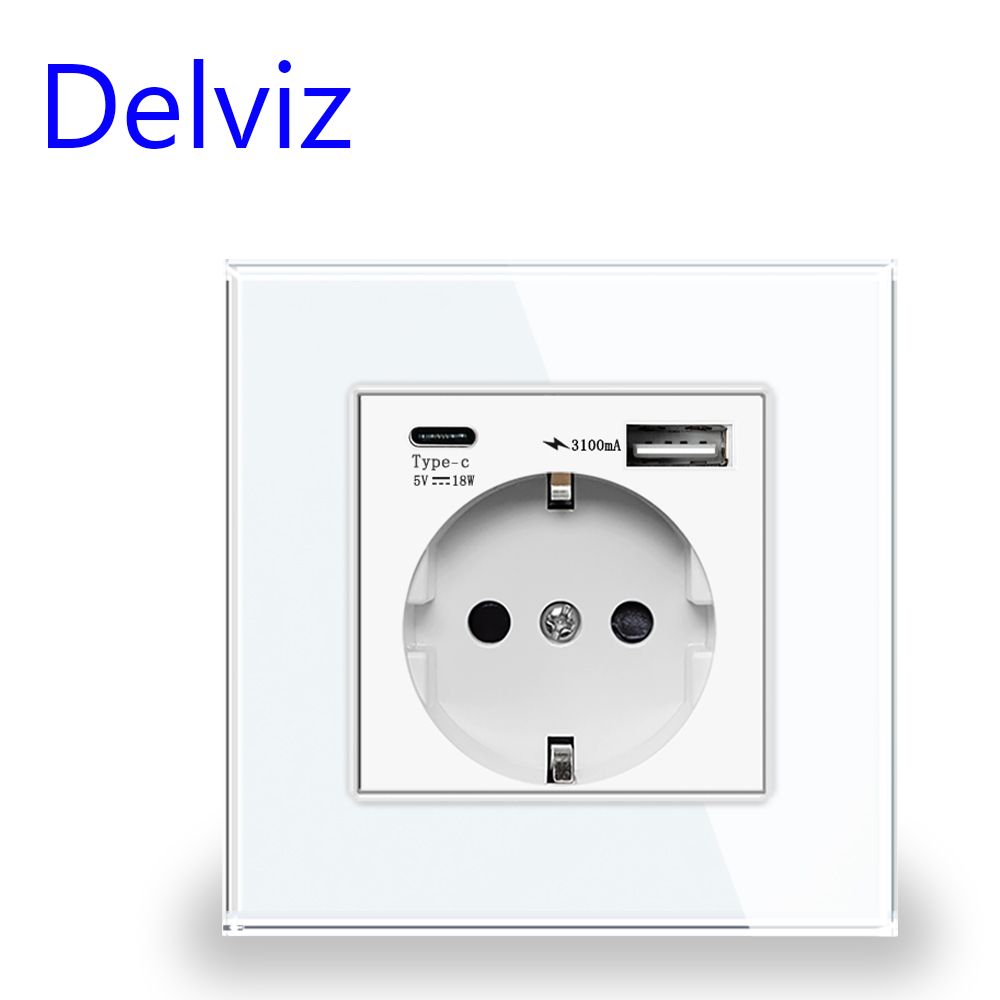 Delviz Type C Wall USB Outlet, - Outdoor Power Hub 리뷰 및 가격