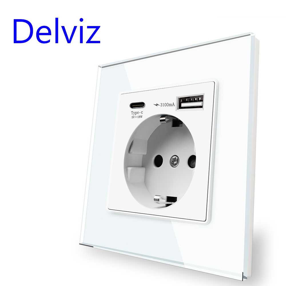 Delviz Type C Wall USB Outlet, - Outdoor Power Hub 리뷰 및 가격